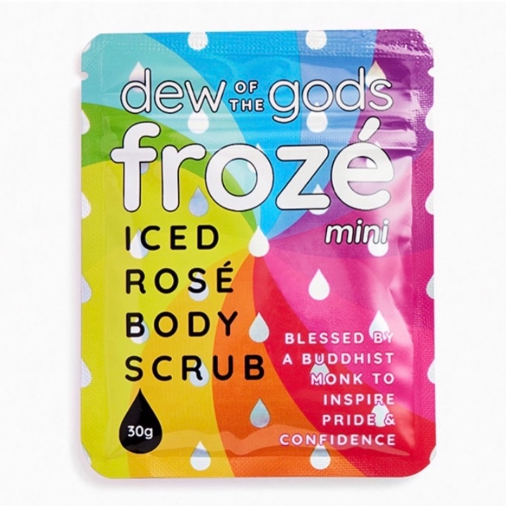 Dew of the Gods Froze Iced Rose Body
Scrub